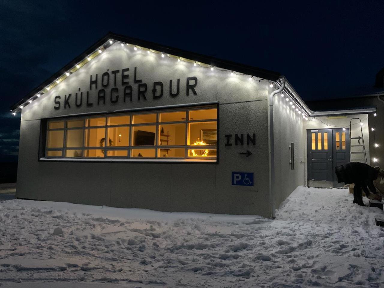 Skulagardur Country Hotel Garthur Exterior foto
